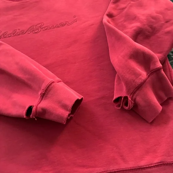 005 - VINTAGE 00s EDDIE BAUER OUTDOORS SWEATSHIRT - Picture 3 of 5